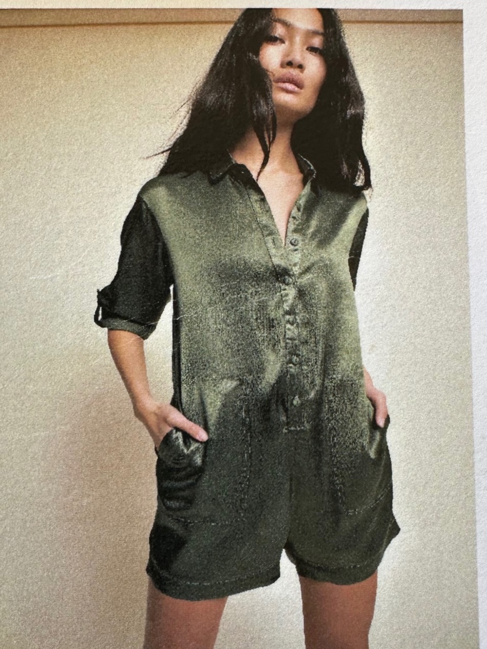 Nation Ezra Romper Hunter Green